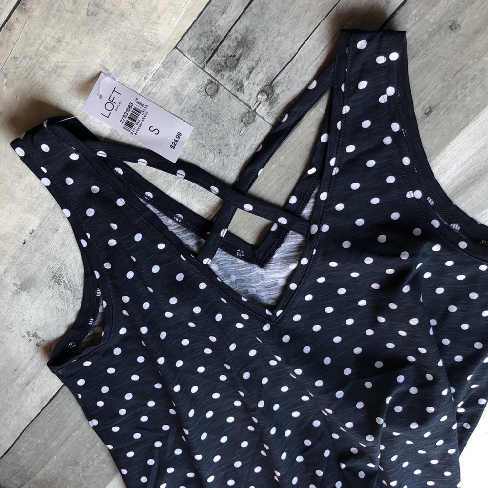 Loft Cross Back Tank - Picture 4 of 5